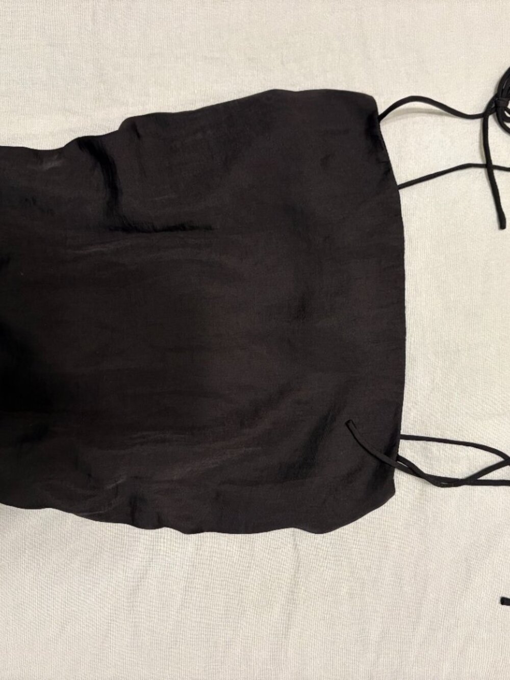 Black Silk Tank